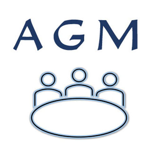 AGM wording and table with silhouettes