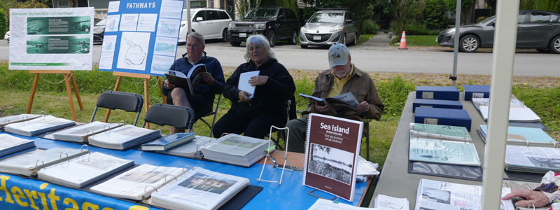 male, Eunice Robinson and Bill Alexander at Burkeville Daze 2025