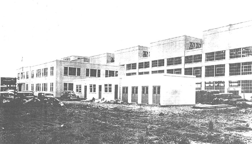 Boeing Aircraft building on Sea Island
